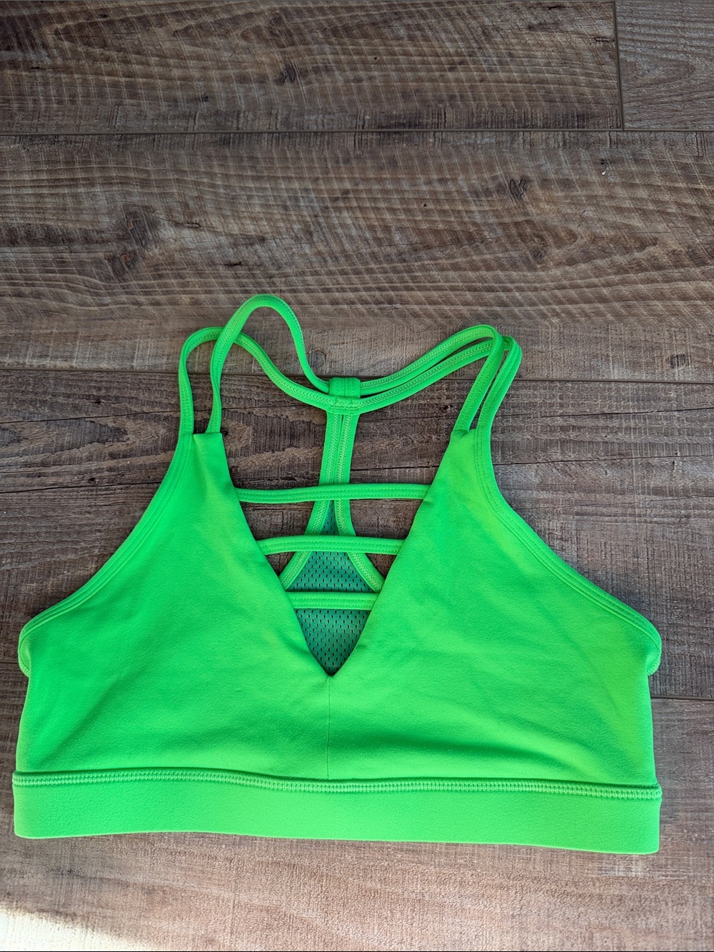 ZYIA Lime Grid Bra (Medium)